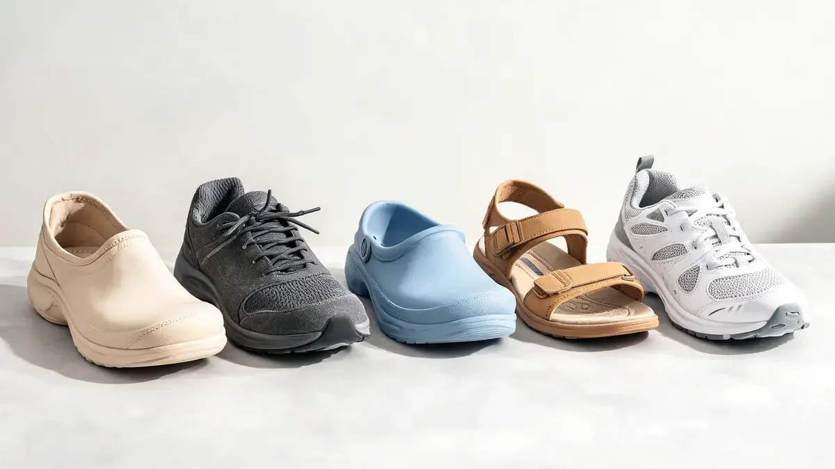 Supportive therapeutic shoes for arthritis pain